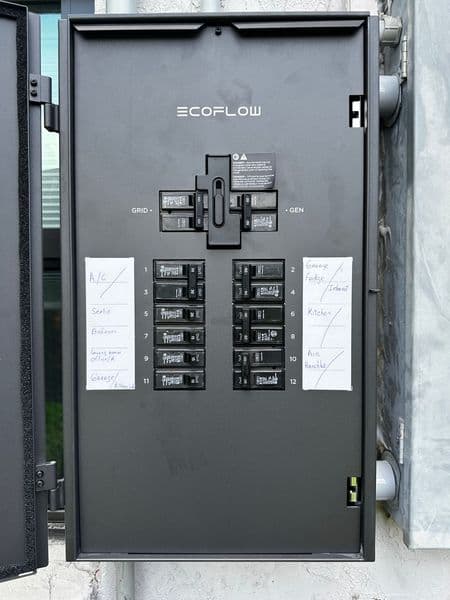 Generator installation project by licensed electrician Bradenton FL
